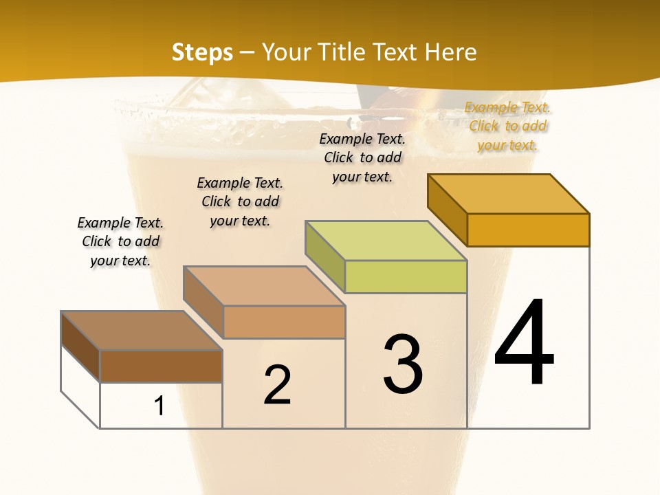 Earth Skyscraper Black PowerPoint Template