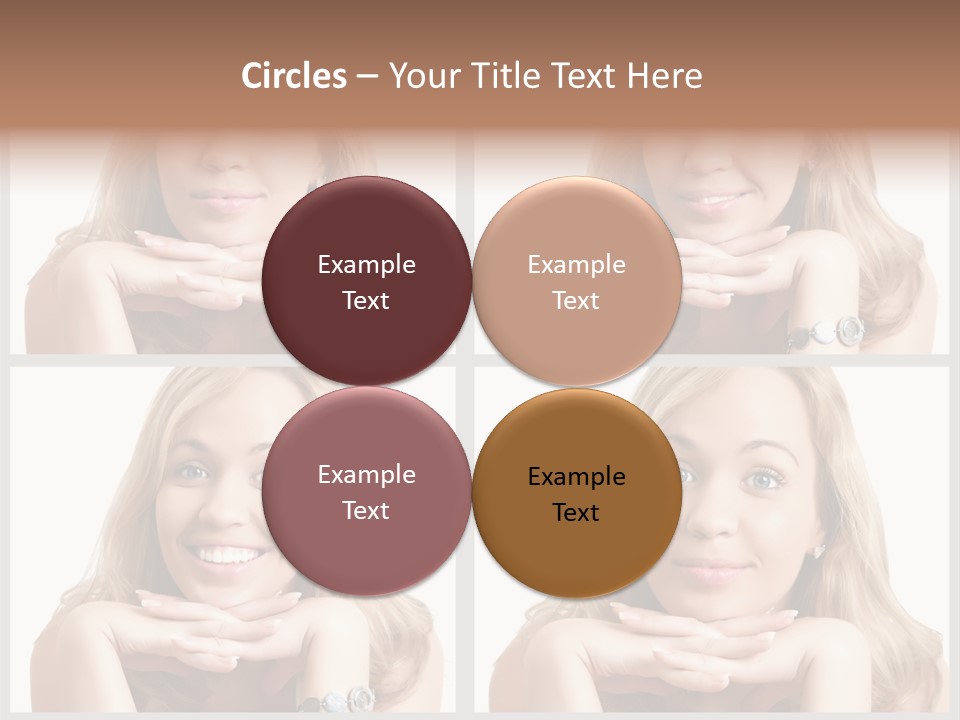 Square Urban Abstract PowerPoint Template