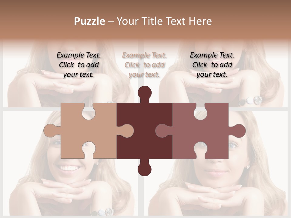 Square Urban Abstract PowerPoint Template