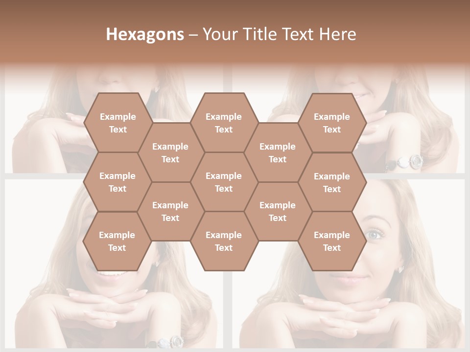 Square Urban Abstract PowerPoint Template