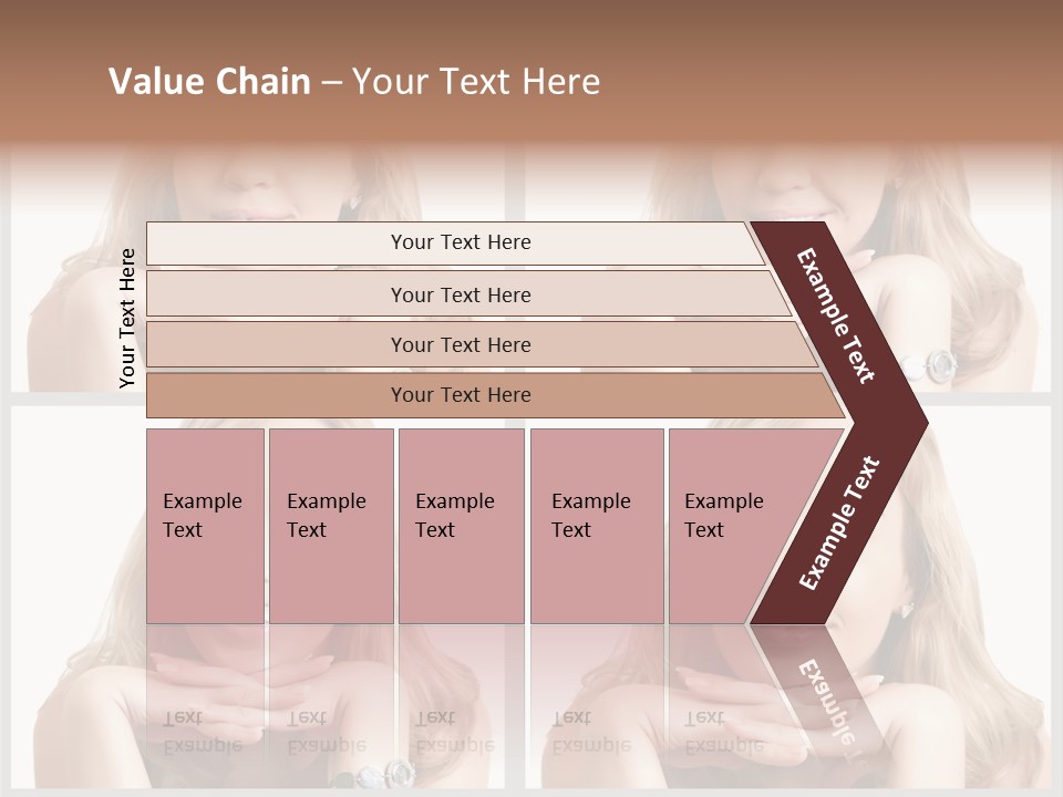 Square Urban Abstract PowerPoint Template