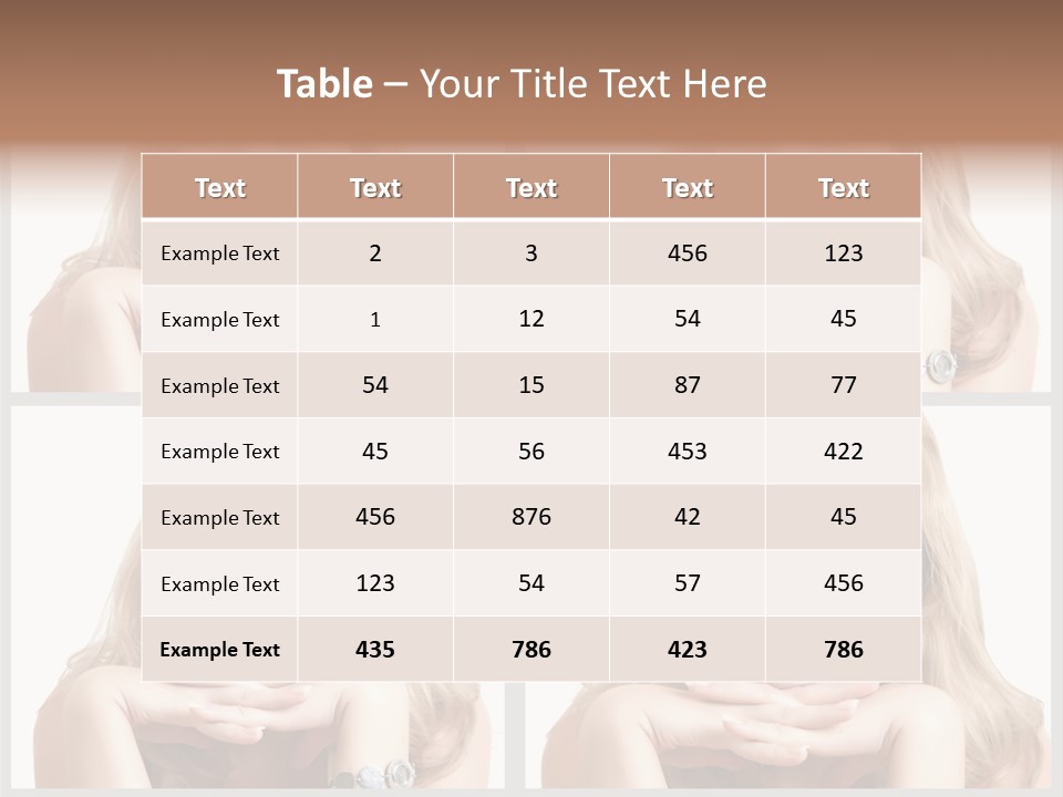 Square Urban Abstract PowerPoint Template