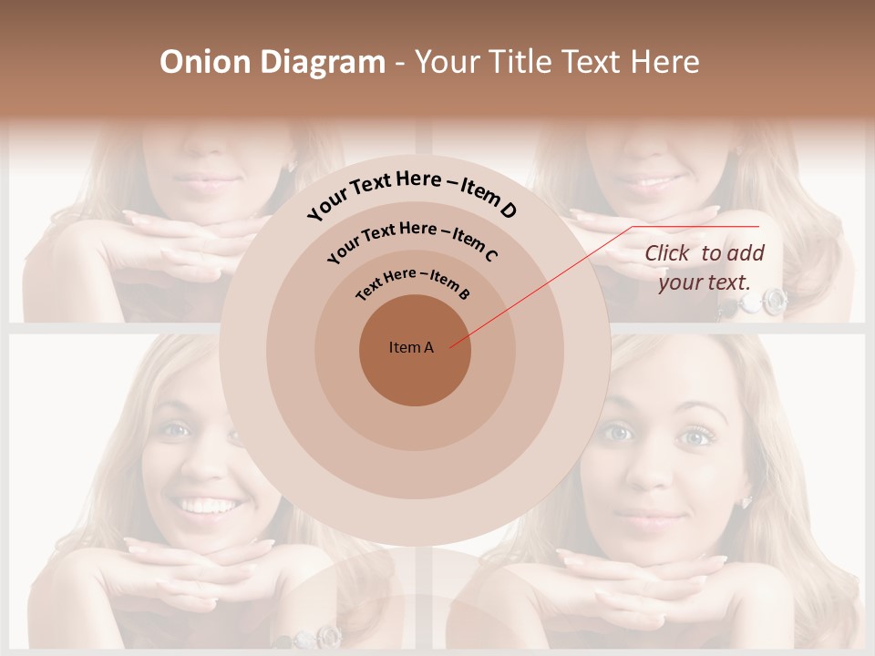 Square Urban Abstract PowerPoint Template