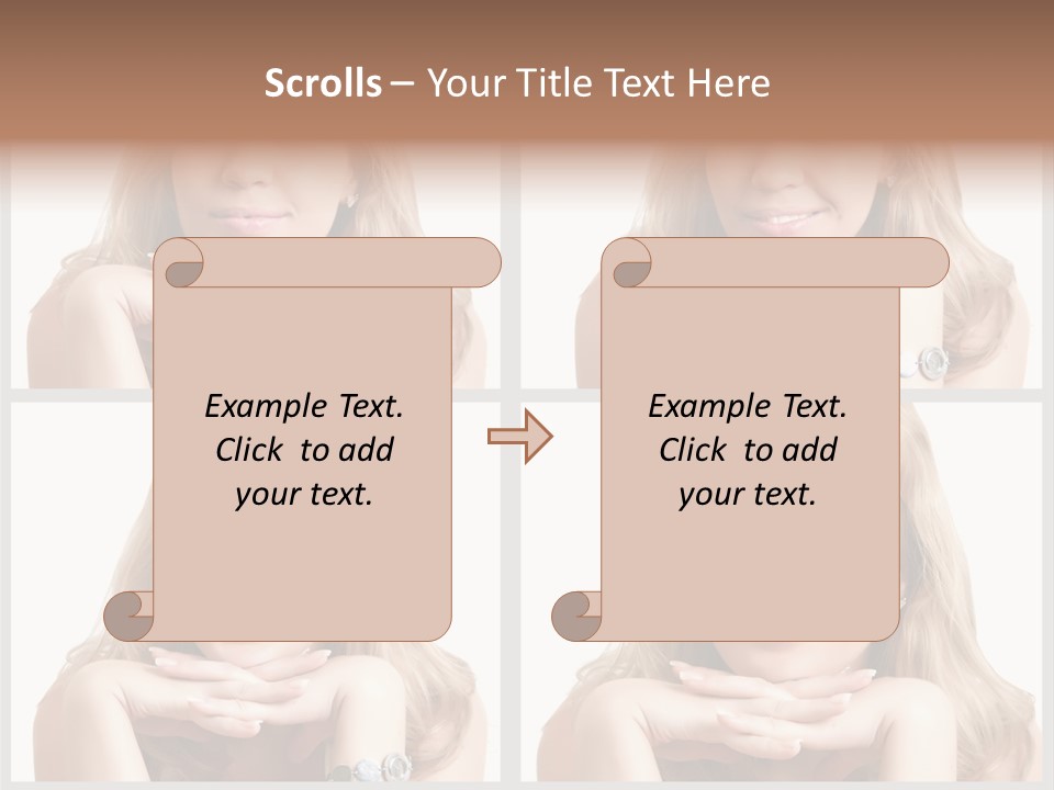 Square Urban Abstract PowerPoint Template