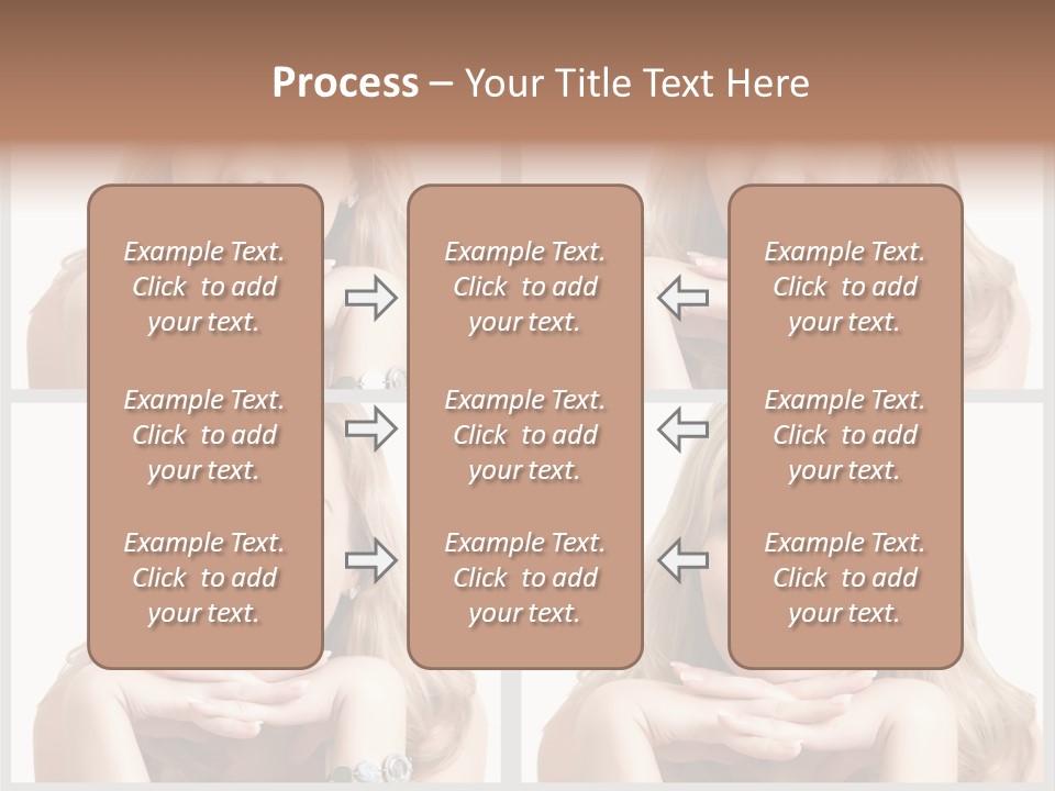 Square Urban Abstract PowerPoint Template