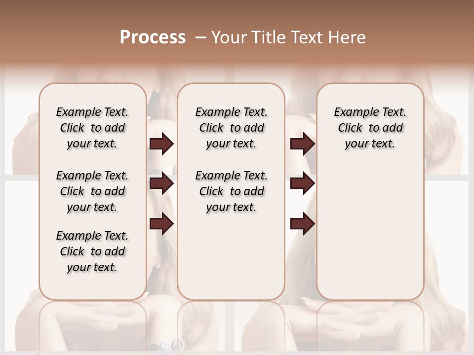 Square Urban Abstract PowerPoint Template