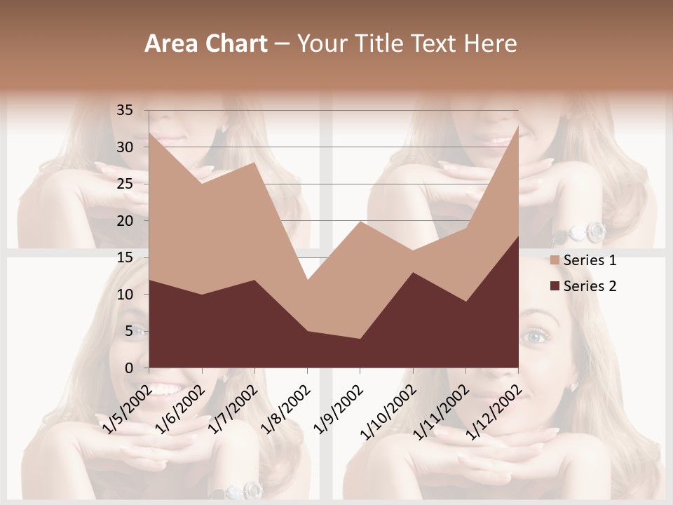 Square Urban Abstract PowerPoint Template