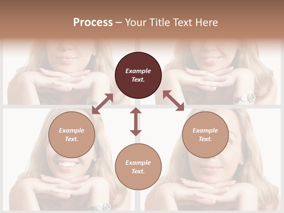 Square Urban Abstract PowerPoint Template