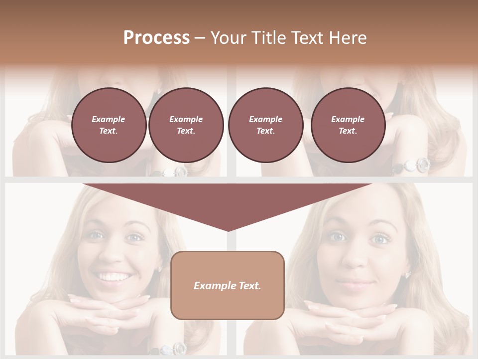 Square Urban Abstract PowerPoint Template