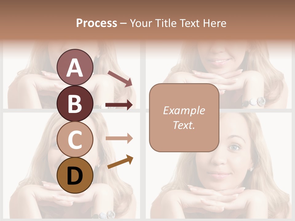Square Urban Abstract PowerPoint Template