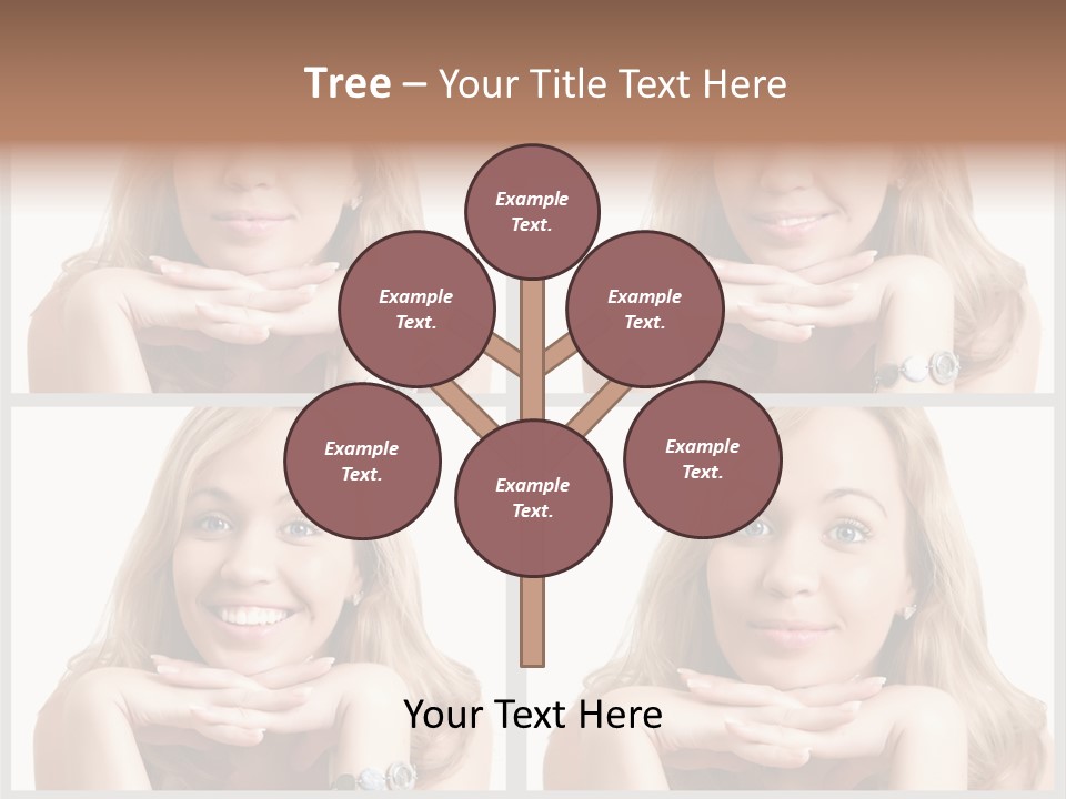 Square Urban Abstract PowerPoint Template