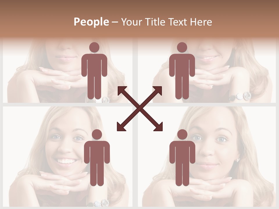 Square Urban Abstract PowerPoint Template