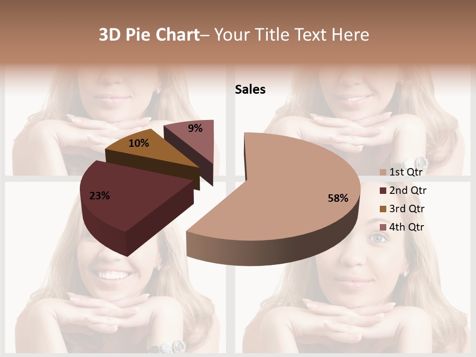 Square Urban Abstract PowerPoint Template