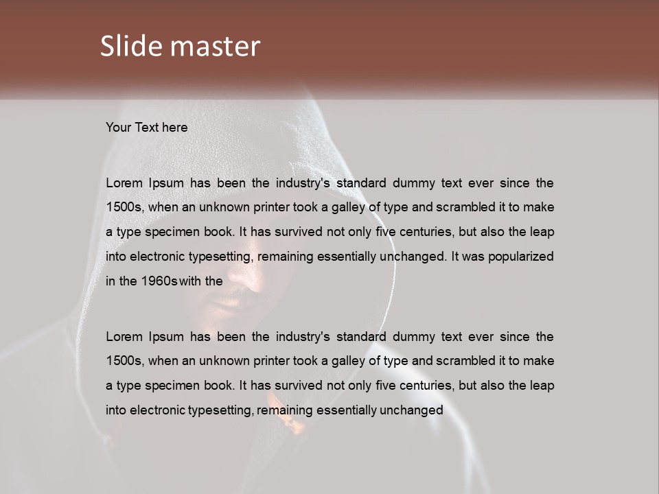 Cube World Light PowerPoint Template