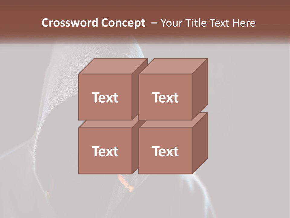 Cube World Light PowerPoint Template