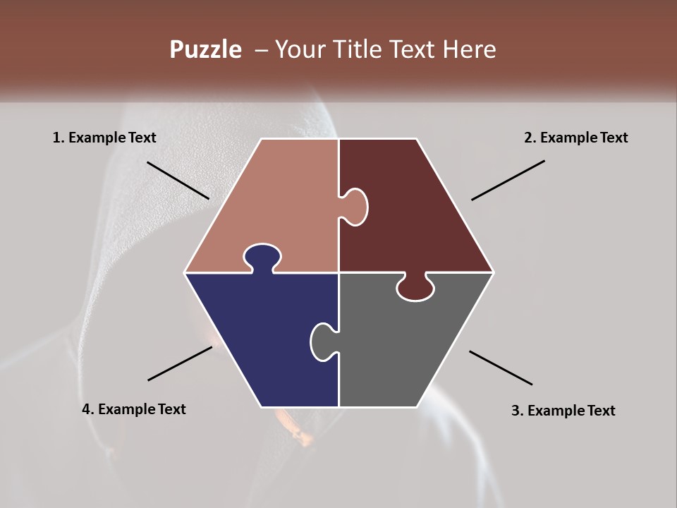 Cube World Light PowerPoint Template