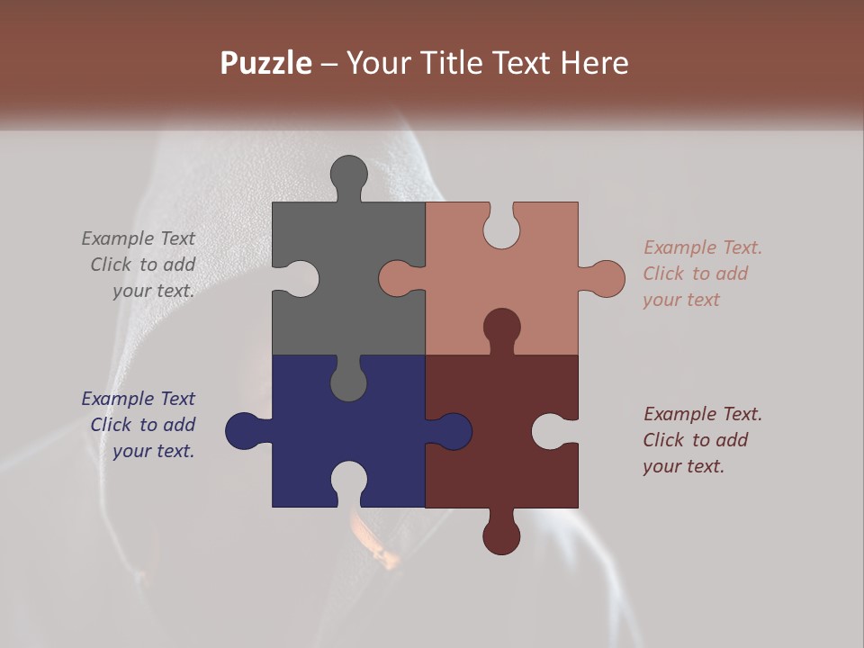 Cube World Light PowerPoint Template