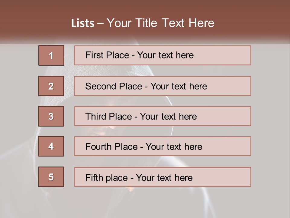 Cube World Light PowerPoint Template