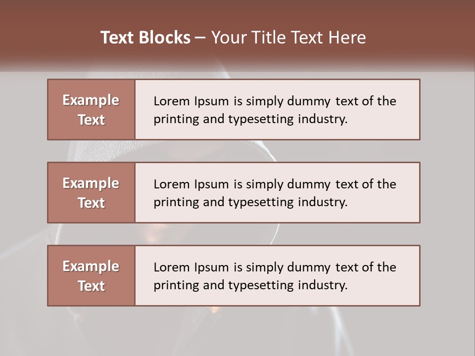 Cube World Light PowerPoint Template
