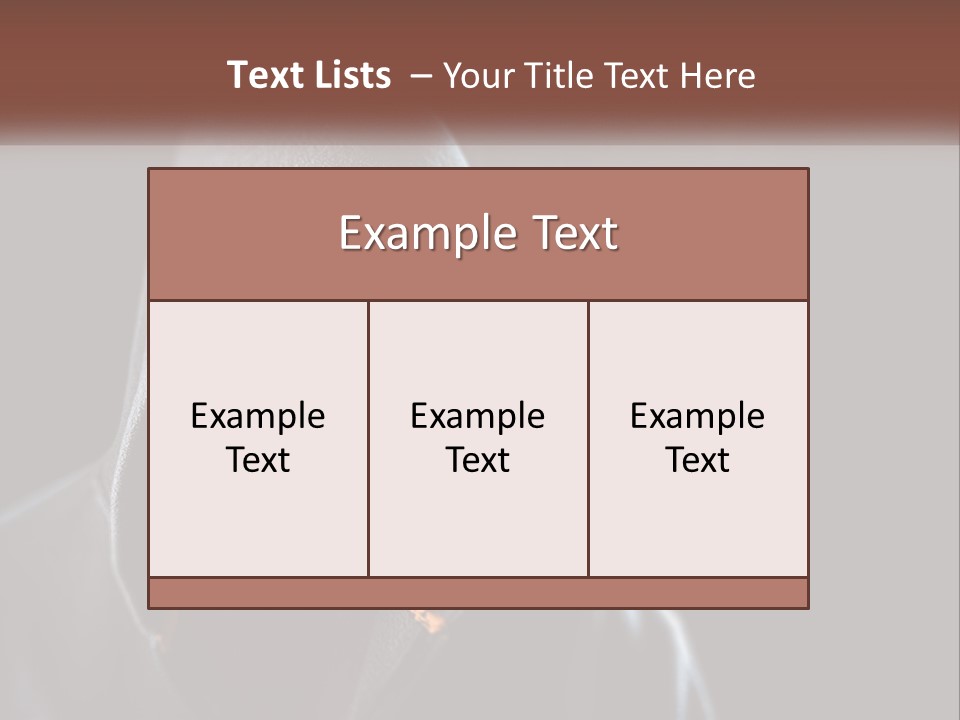 Cube World Light PowerPoint Template