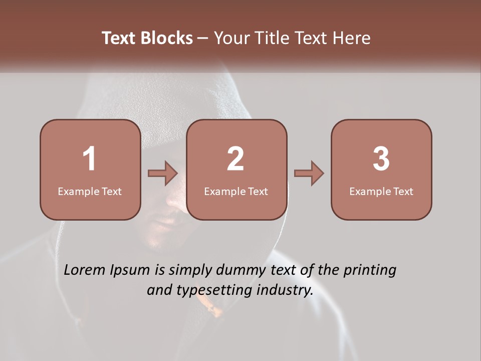 Cube World Light PowerPoint Template