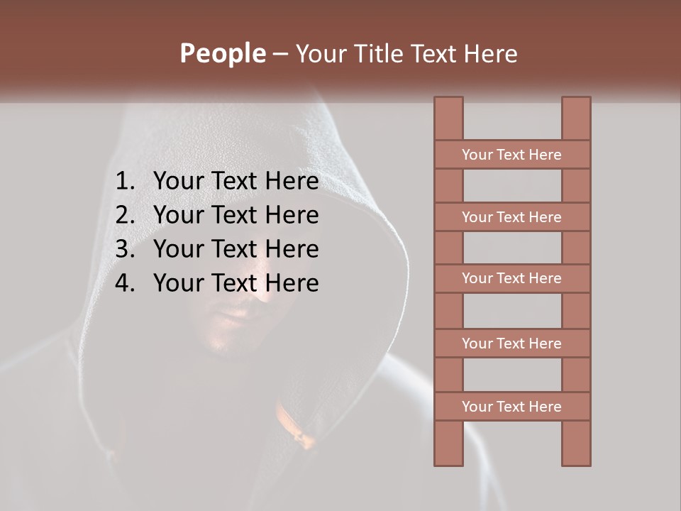 Cube World Light PowerPoint Template