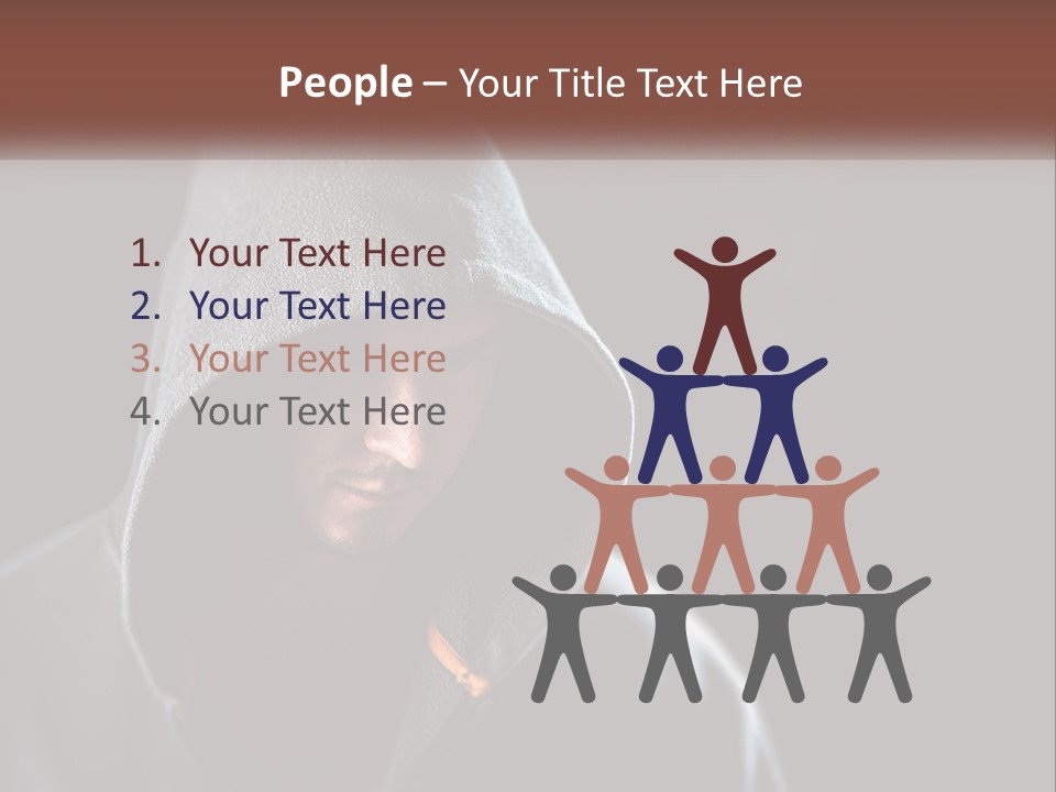 Cube World Light PowerPoint Template