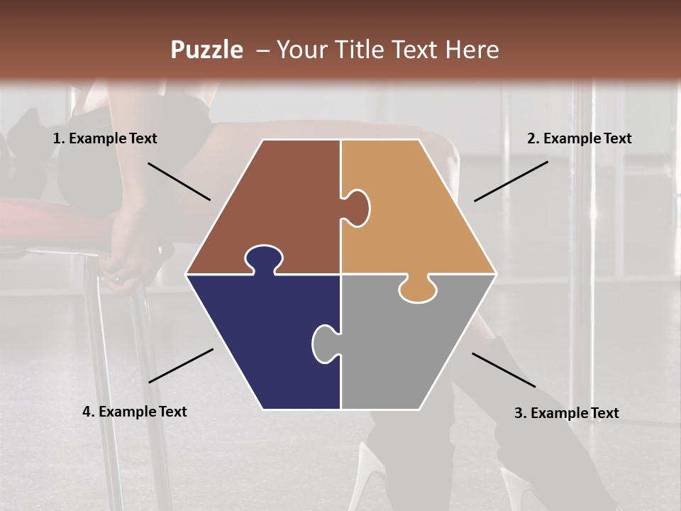 Black Earth Skyscraper PowerPoint Template