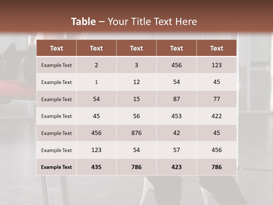 Black Earth Skyscraper PowerPoint Template