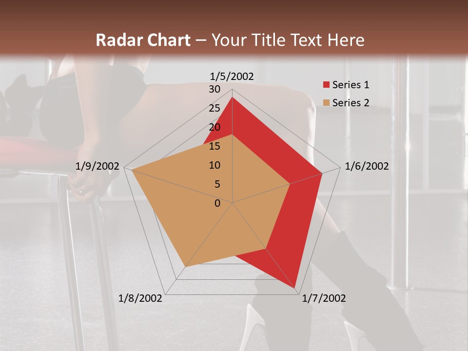 Black Earth Skyscraper PowerPoint Template