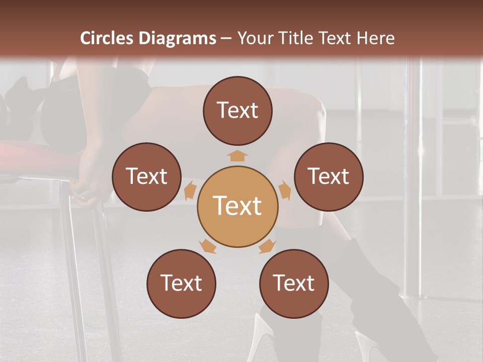 Black Earth Skyscraper PowerPoint Template
