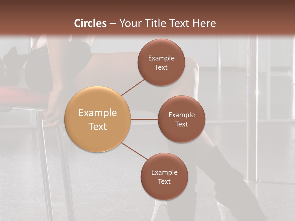 Black Earth Skyscraper PowerPoint Template