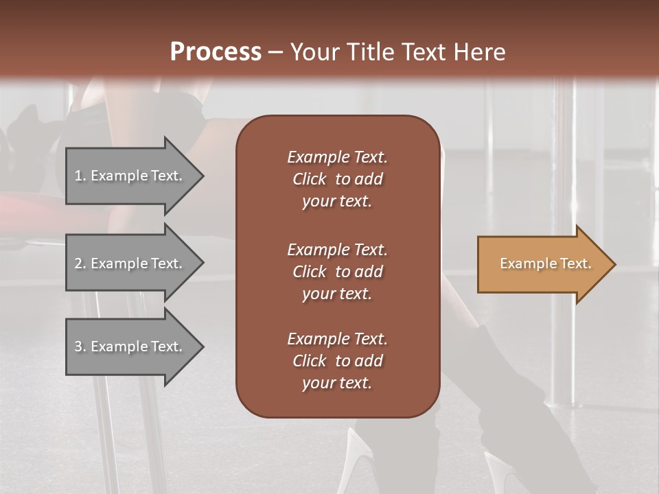 Black Earth Skyscraper PowerPoint Template