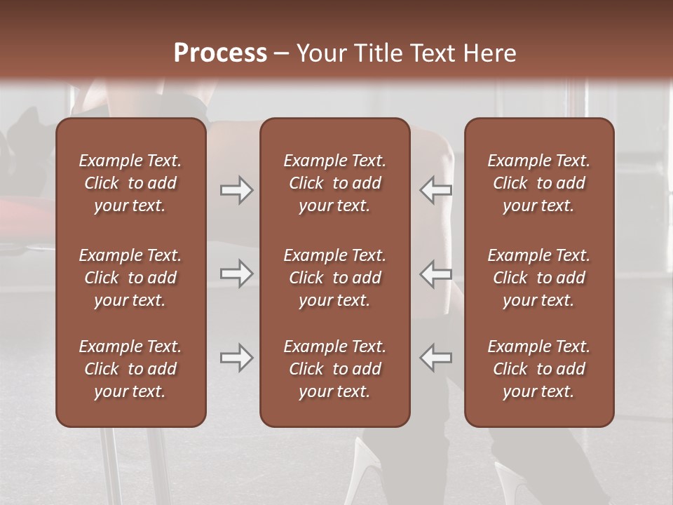 Black Earth Skyscraper PowerPoint Template