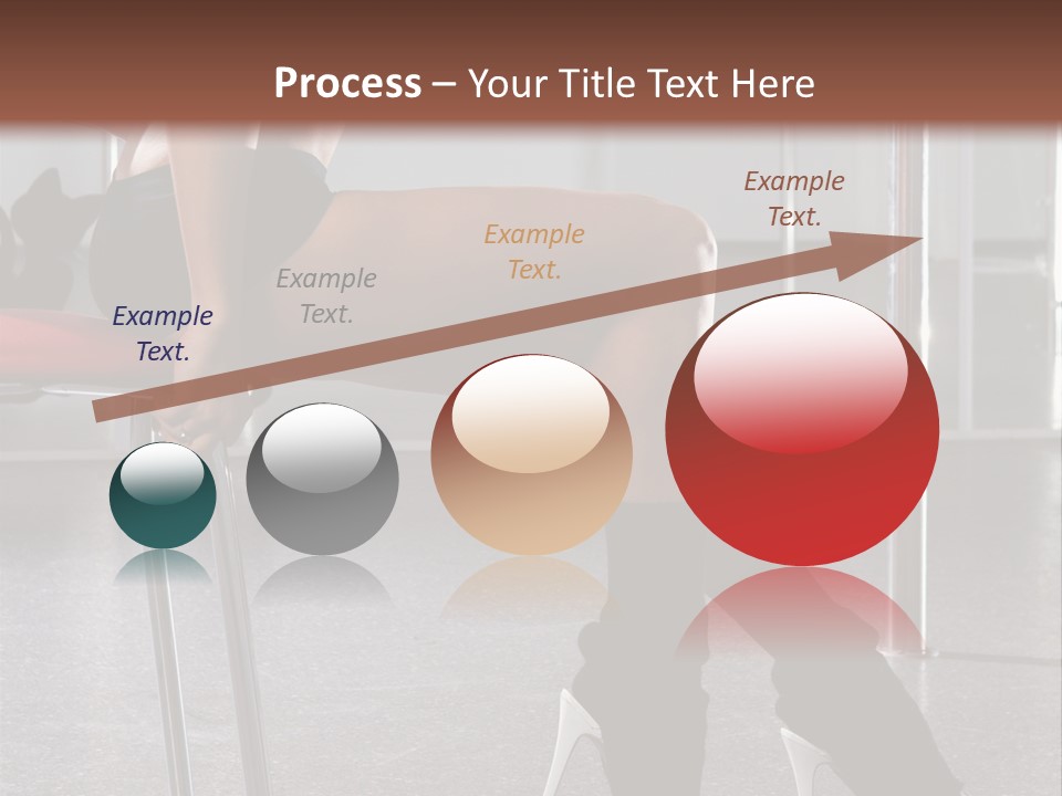 Black Earth Skyscraper PowerPoint Template