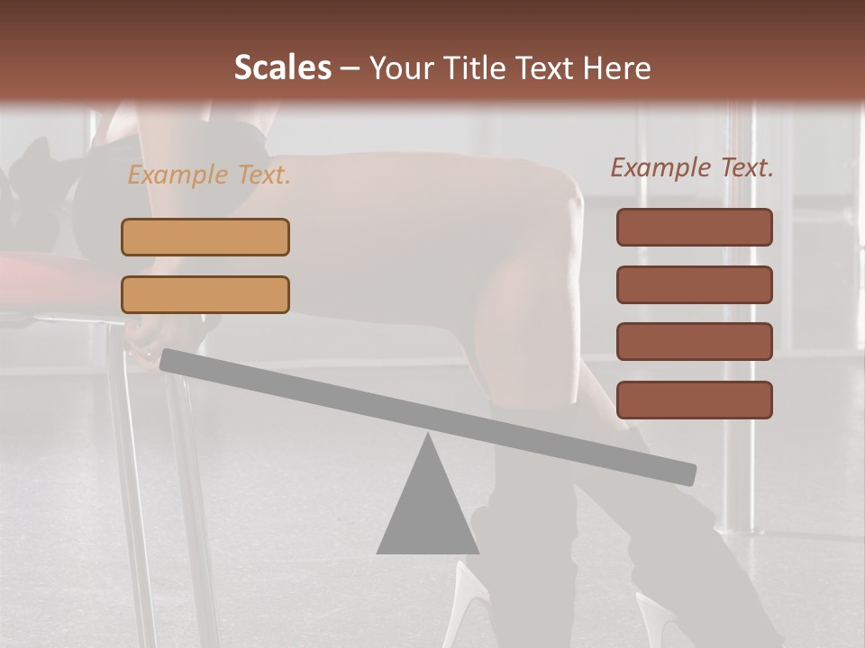 Black Earth Skyscraper PowerPoint Template