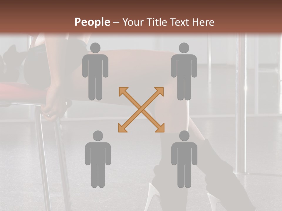 Black Earth Skyscraper PowerPoint Template