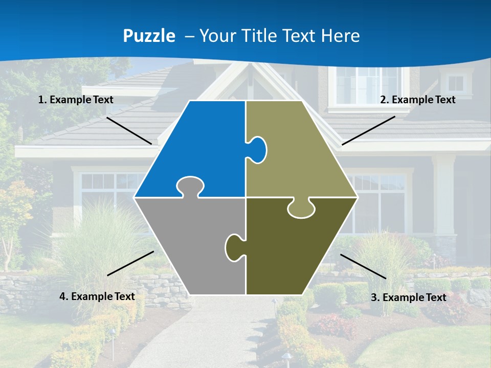 Square Ball Construction PowerPoint Template