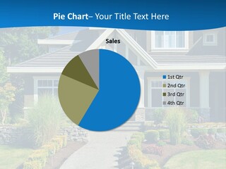 Square Ball Construction PowerPoint Template