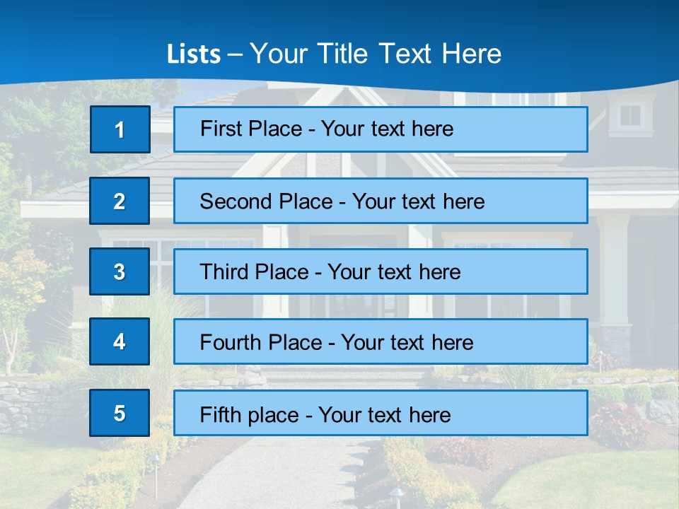 Square Ball Construction PowerPoint Template