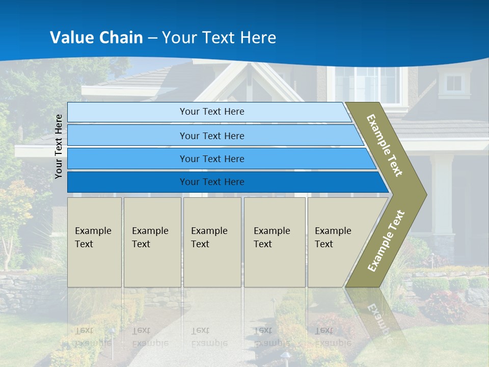 Square Ball Construction PowerPoint Template