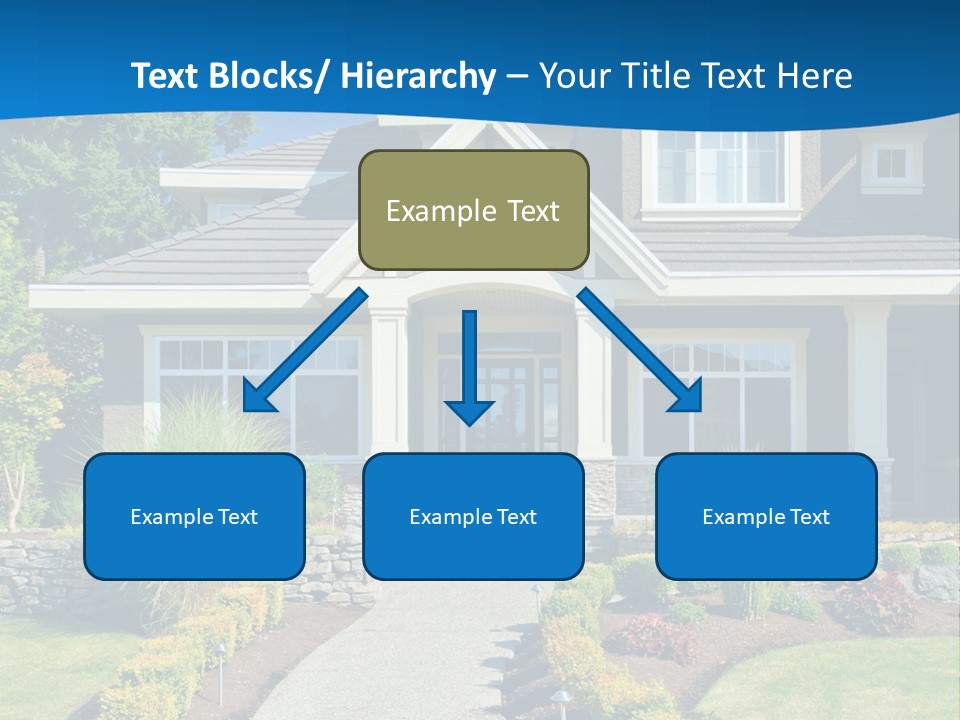 Square Ball Construction PowerPoint Template
