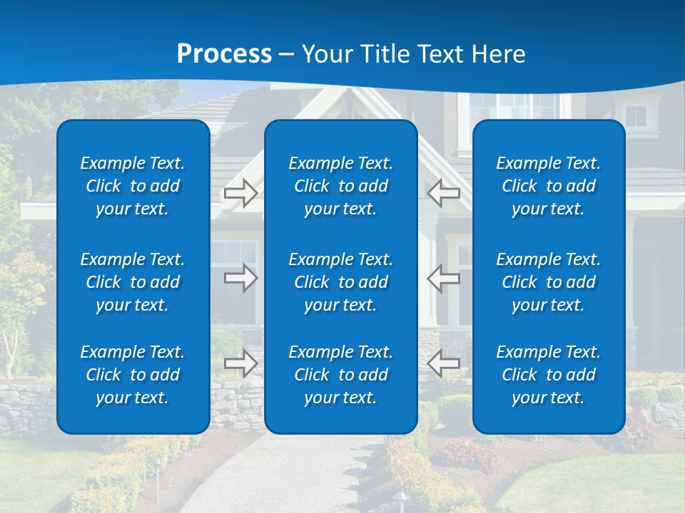 Square Ball Construction PowerPoint Template