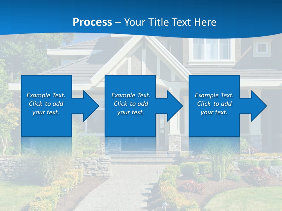 Square Ball Construction PowerPoint Template