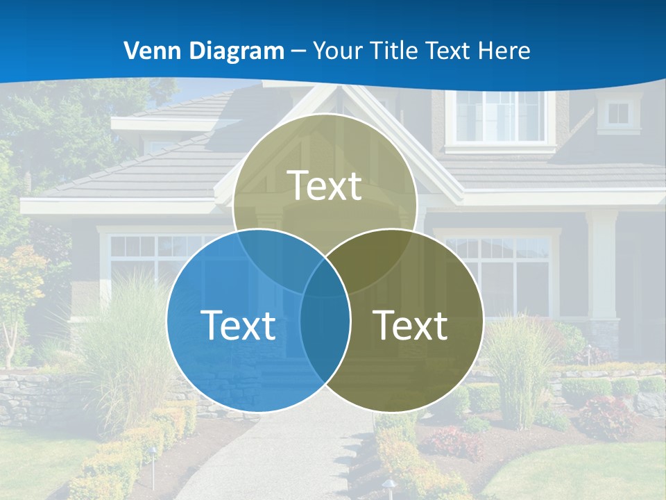 Square Ball Construction PowerPoint Template