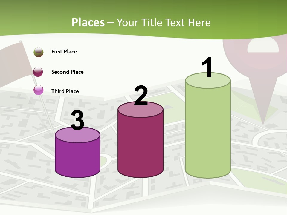 Global Cityscape Downtown PowerPoint Template