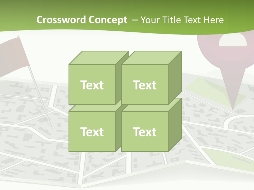 Global Cityscape Downtown PowerPoint Template