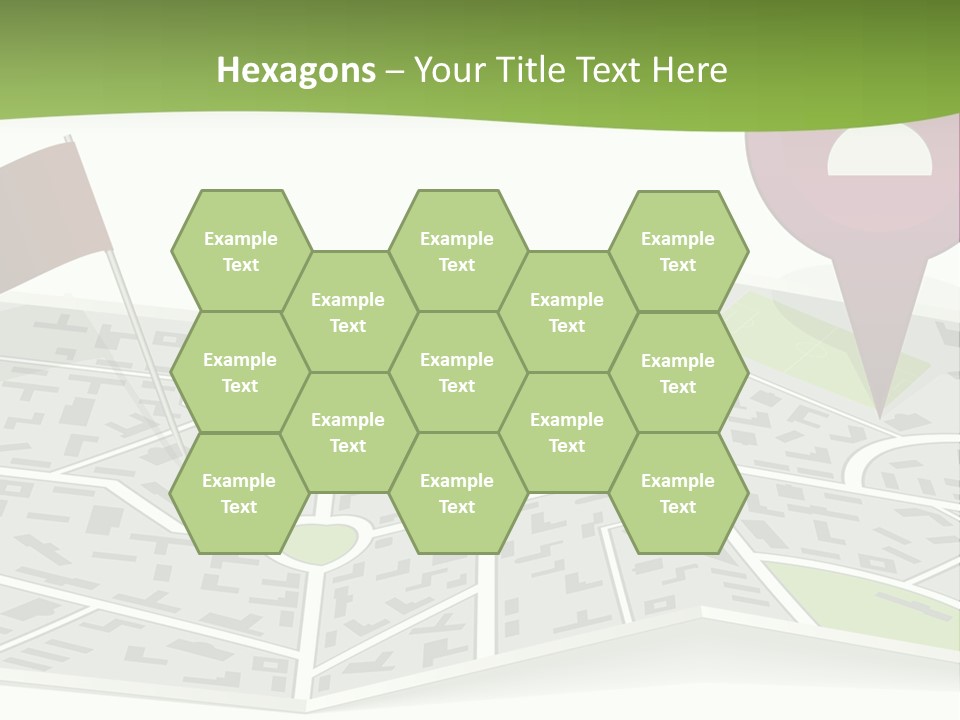 Global Cityscape Downtown PowerPoint Template