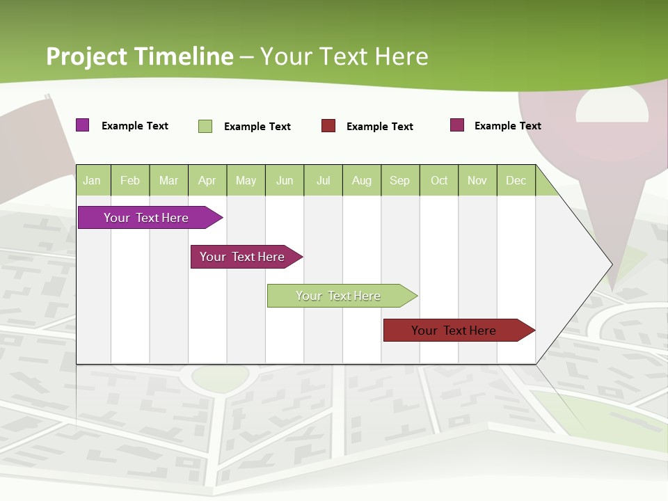 Global Cityscape Downtown PowerPoint Template