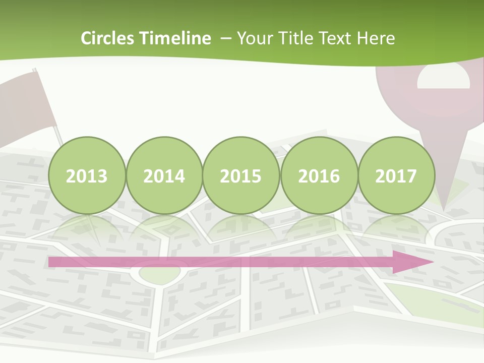 Global Cityscape Downtown PowerPoint Template